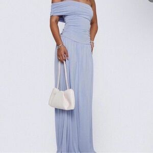 open lace back dress Beacall Embroidered Mini Dress White main image 0